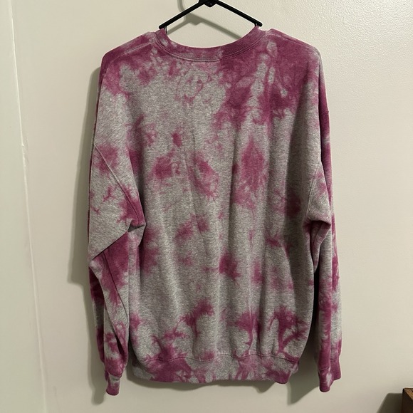 Tie Dye Sweatshirt Small Long Sleeve Soft Shirt Wild Fable Trendy‎ Blouse Top - Picture 4 of 4